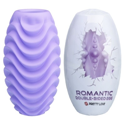 Pretty Love Lilac Double-Sided Masturbator Egg - image 1