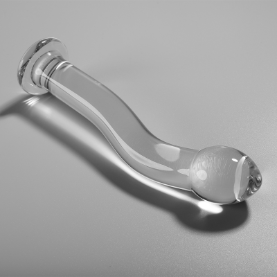 Nebula Series Model 18 Clear Glass Dildo 18.5cm