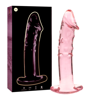 Nebula Series Model 19 Pink Glass Dildo 18.5cm - image 2