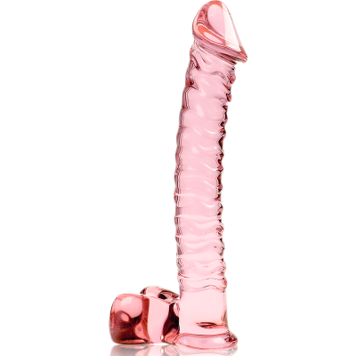 Nebula Series Model 23 Pink Glass Dildo 21.5cm - image 5