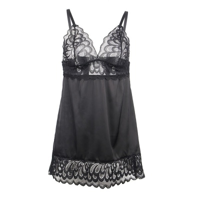 Subblime Babydoll Floral Print Chest Black L/XL - image 4