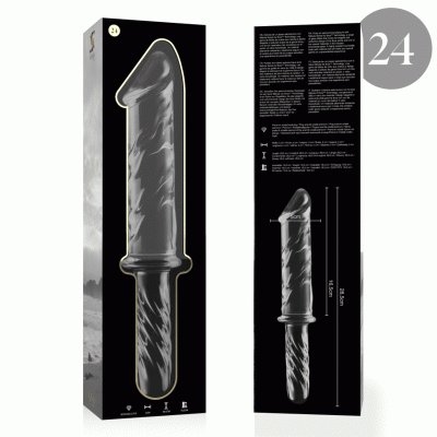 Nebula Series Model 24 Clear Glass Dildo 28.5cm - image 4