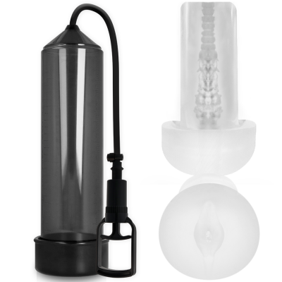 Pump Addicted RX7 Black with Masturbator Pump Addicted RX7 Black with Masturbator