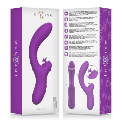 Intense Harry Flexible Vibrator Purple - image 7