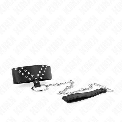Necklace With Belt 65 CM With V Rivet Adjustable 36-43 CM X 5 CM - image 3