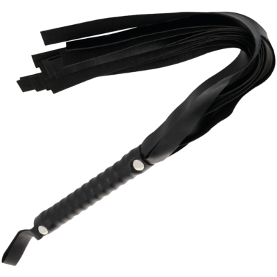 Black Bondage Whip 51 Cm - image 1