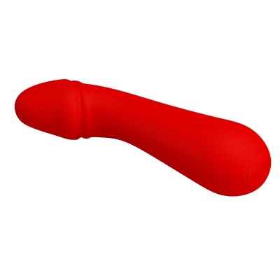 Pretty Love Cetus Rechargeable Vibrator Red - image 4