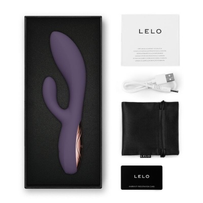 Lelo Ina Thrust Rabbit Vibrator - Purple - image 11