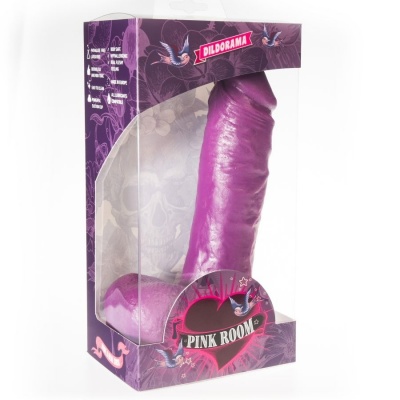 Pink Room Anton Dildo Purple 21.5 CM - image 2