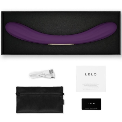 LELO Boomerang Double-Ended Vibrator Purple - image 3