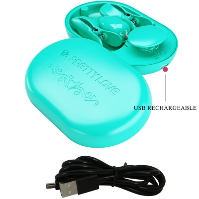Pretty Love Electrostimulation Nipple Clamps Blue - image 6