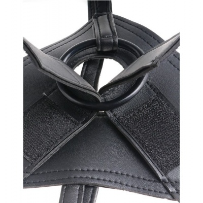 King Cock Harness with Realistic Penis, 22.9 cm - image 2