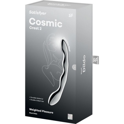 Satisfyer Cosmic Crest 2 Stainless Steel Dildo - image 5