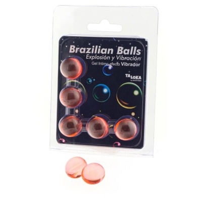 Taloka 5 Brazilian Balls Vibrating Effect Exciting Gel Taloka 5 Brazilian Balls Vibrating Effect Exciting Gel