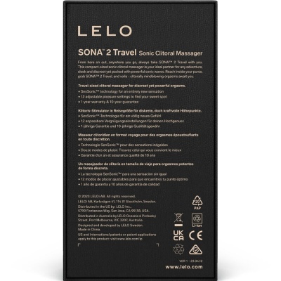 Lelo Sona 2 Travel Sonic Massager Purple - image 6