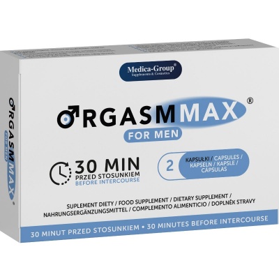 Foto van Medica-Group - Orgasm Max for Men Capsules - 2 Capsules
