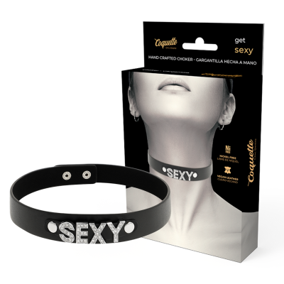 Coquette Sexy Vegan Leather Choker - image 1