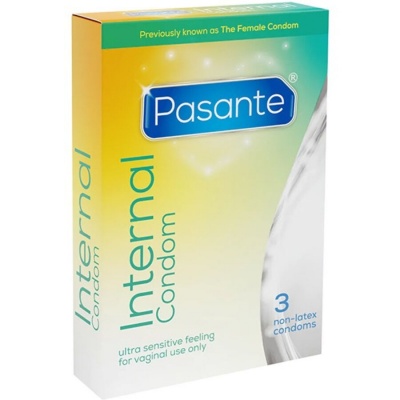 Pasante Internal Condom Non-Latex 3-Pack - image 1
