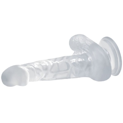 Baile Realistic Dildo Transparent 16.7 CM - image 3