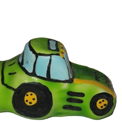 Condomerie Handpainted Novelty Tractor Green XL Condomerie Handpainted Novelty Tractor Green XL