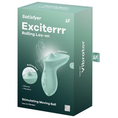 Satisfyer Exciterrr Lay-On Mint Vibrator - image 5