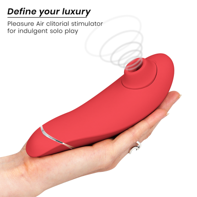 Womanizer Premium 2 Clitoral Stimulator Raspberry - image 3