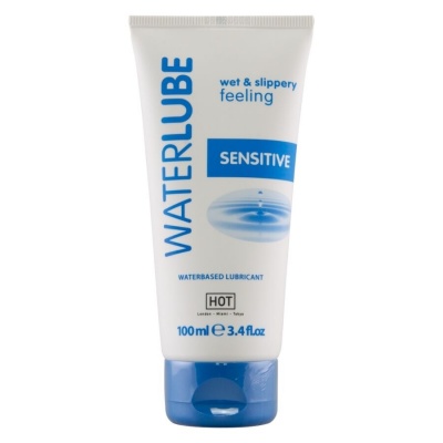 Hot Water Lube Water Based Springwater 100ml - image 1