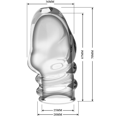 Pretty Love Jeremy Transparent Penis Thicker - image 8