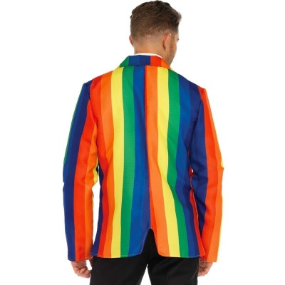 Leg Avenue Blazer with Tie Rainbow S - image 2