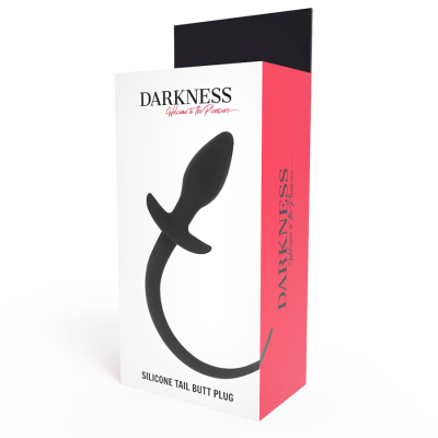 Darkness Anal Plug 28 CM Black Silicone - image 3