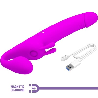 Pretty Love Zanini Strapless Strap-On Purple - image 7