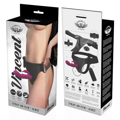 Harness Attraction Vincent Rabbit Vibrator 15CM - image 7