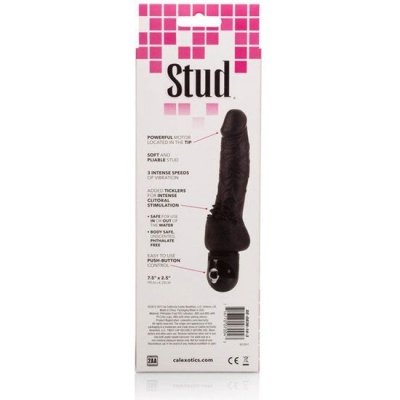 CalExotics Power Stud Cliterrific Black Vibrator - image 3