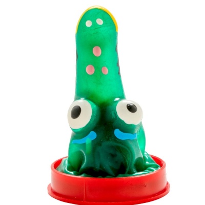 Condomerie Handpainted Novelty Condoms Crocodile - image 3