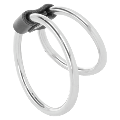 Darkness Double Metal Penis Ring - image 2