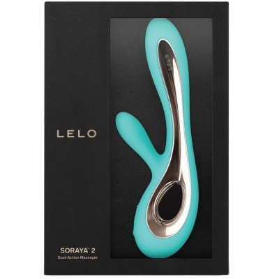 Lelo Soraya 2 Aqua Green Rabbit Vibrator - image 3