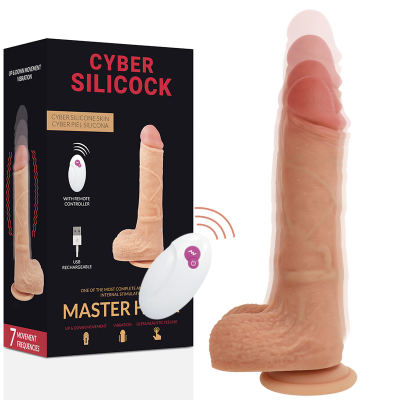 Cyber Silicock Master Huck Realistic Vibrator 20.9CM