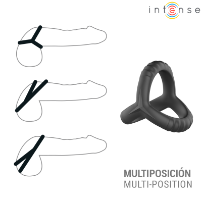 Intense John Adjustable Triple Penis Ring Model 4 - image 3