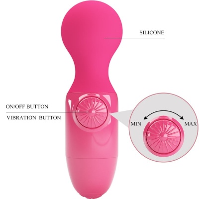 Pretty Love Magenta Mini Personal Massager - image 7
