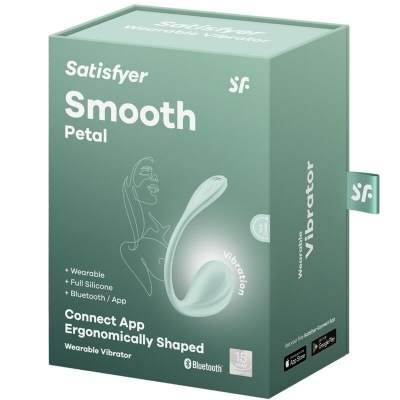 Satisfyer Smooth Petal G-Point Stimulator Water Green - image 6