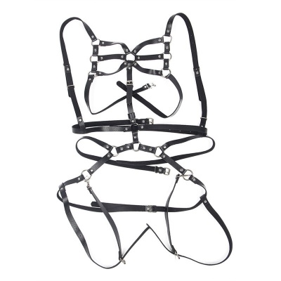Subblime Leather Body Harness Adjustable Straps - image 4