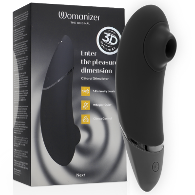 Womanizer Next Clitoral Stimulator Black