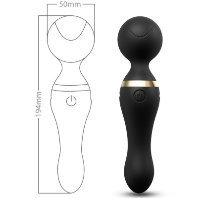 Armony Freeza Massager Black Flexible Head - image 2
