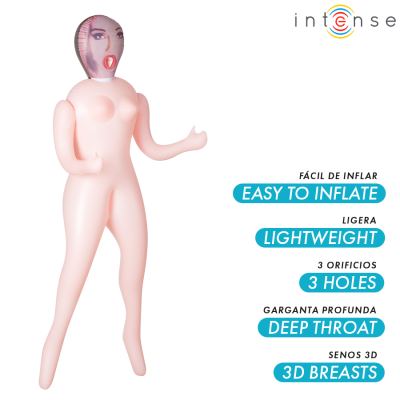 Intense Monique Inflatable Doll Three Orifices - image 2