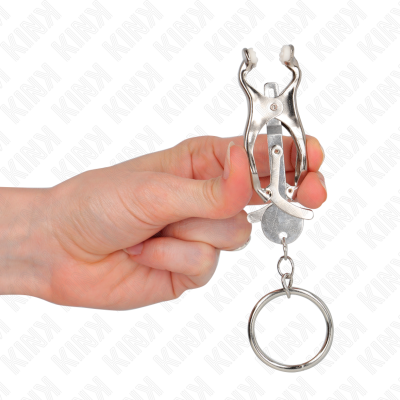 KINK O-Ring Japanese Clover Nipple Clamps Silver - image 4