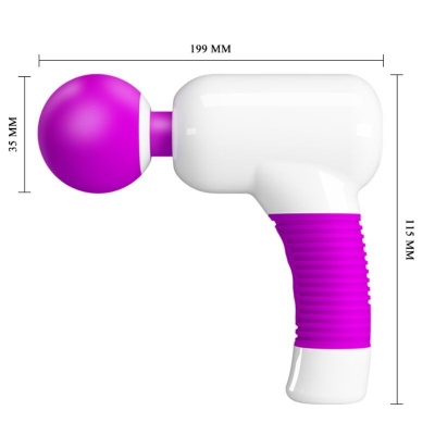Pretty Love Magic Gun Rechargeable Wand Massager - image 3