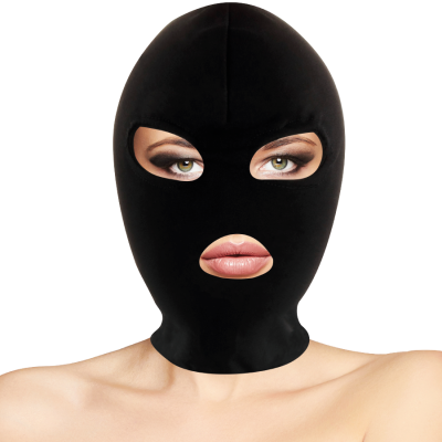Darkness BDSM Submission Mask Mouth Eyes Black - image 2