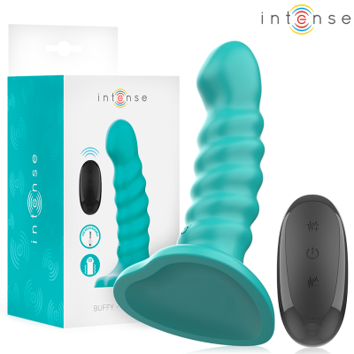 Intense Buffy Spiral Vibrator S - Blue Remote