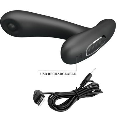 Pretty Love Remington Anal Vaginal Vibrator Black - image 7