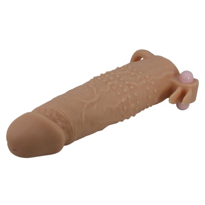 Quillon Penis Sleeve With Clitoral Stimulator And Vibration - image 5